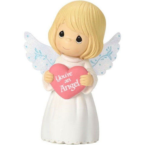 You're An Angel - Mini Angel with Heart Figurine | Precious Moments - Tricia's Gems