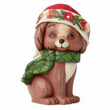 Mini Christmas Puppy | Jim Shore Heartwood Creek - Tricia's Gems