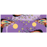 Emily Kewageshig Gifts from Creator Eco-Scarf made from 100% recycled plastic bottles – Indigenous design celebrating nature’s sacred gifts.