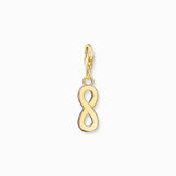 Charm Pendant Infinity Yellow Gold Plated | Thomas Sabo - Tricia's Gems