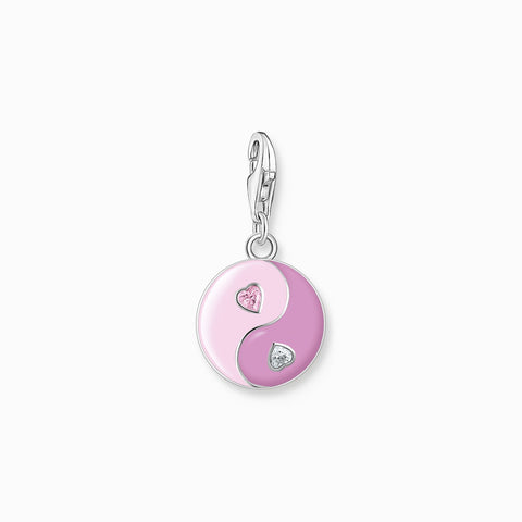 Yin and Yang Charm Pendant with Stones Silver | Thomas Sabo - Tricia's Gems