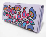 Norval Morrisseau Woodland Floral Wallet - Tricia's Gems