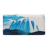 Lawren Harris Lake and Mountains Wallet – vegan leather bi-fold wallet featuring iconic Canadian artwork from the Group of Seven.