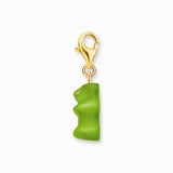 Gold-Plated Charm Pendant Goldbears In Green | Thomas Sabo - Tricia's Gems