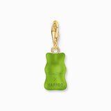 Gold-Plated Charm Pendant Goldbears In Green | Thomas Sabo - Tricia's Gems