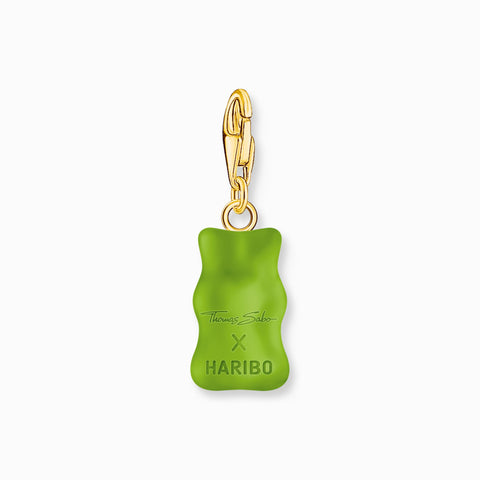Gold-Plated Charm Pendant Goldbears In Green | Thomas Sabo - Tricia's Gems