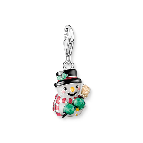 Silver Snowman Charm Pendant | Thomas Sabo - Tricia's Gems