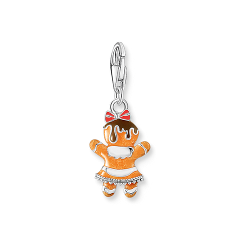 Silver Gingerbread Girl Charm Pendant | Thomas Sabo - Tricia's Gems