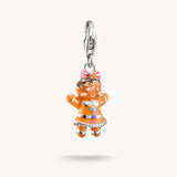 Silver Gingerbread Girl Charm Pendant | Thomas Sabo