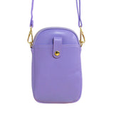 Emily Kewageshig Gifts from Creator Phone Bag – vegan leather crossbody bag featuring Indigenous design celebrating nature’s sacred gifts.