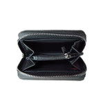 Maxine Noel Eagle’s Gift Zip-Around Coin Wallet – vegan leather wallet featuring Indigenous eagle design symbolizing wisdom and protection.