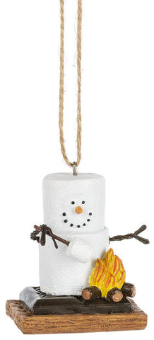 The Original S'mores Roasting Marshmallow Ornament - Tricia's Gems