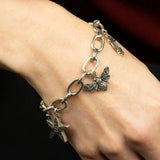 Bee Charm Oxidized Silver | Keith Jack