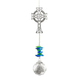 Wishing Thread - Celtic Cross Suncatcher - Tricia's Gems
