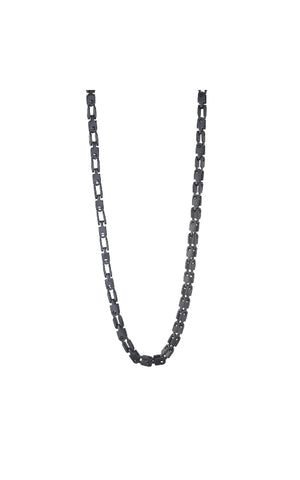 Black Chain Necklace | Italgem Steel - Tricia's Gems