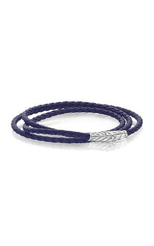 Leather Wrap Bracelet | Italgem Steel - Tricia's Gems