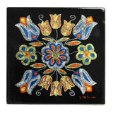 Deb Malcolm Silver Threads Ceramic Tile-Trivet - Tricia's Gems