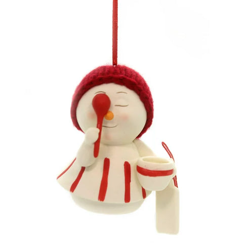 Kiss the Cook Ornament | Snowpinions - Tricia's Gems