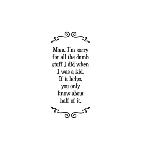 Towel - Only Know Half Of It - Tricia's Gems