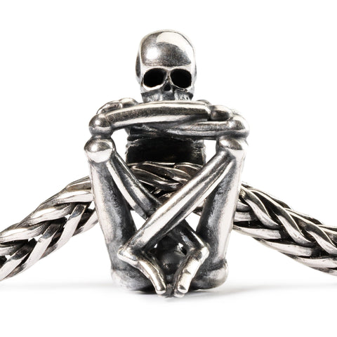 Skeleton Spirit Bead Sterling Silver | Trollbeads - Tricia's Gems