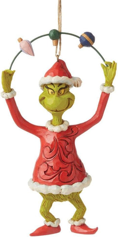Grinch Juggling Ornament | Jim Shore Grinch Collection - Tricia's Gems
