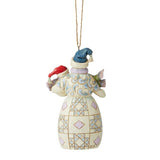 Snowman With Snowbaby HO | Jim Shore Heartwood Creek - Tricia's Gems
