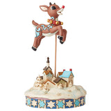 Leaping Rudolph With Bells | Rudolph Traditions by Jim Shore - Tricia's Gems