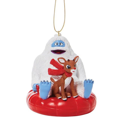 Rudolph Snow Tube Ornament | Department 56 - Tricia's Gems