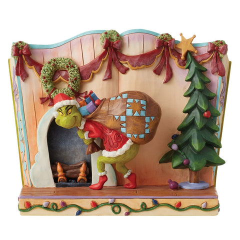 Grinch Stealing Presents Story | Jim Shore Grinch Collection - Tricia's Gems