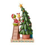 Grinch and Cindy Decorating Tree | Jim Shore Grinch Collection - Tricia's Gems