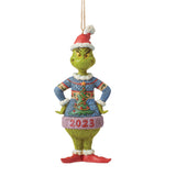 Dated 2023 Grinch Ornament | Jim Shore Grinch Collection - Tricia's Gems