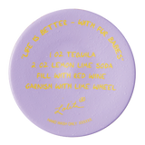 Lolita Life With Fur Babies hand-painted wine glass with pet-themed design in gift box.