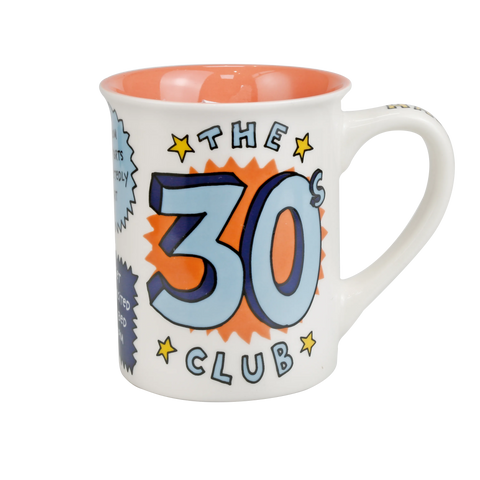 Birthday Club Mugs 30th 50th 60th | Our Name Is Mud
