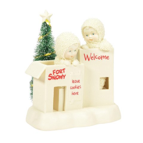 Frosty Frolic Fort | Snowbabies