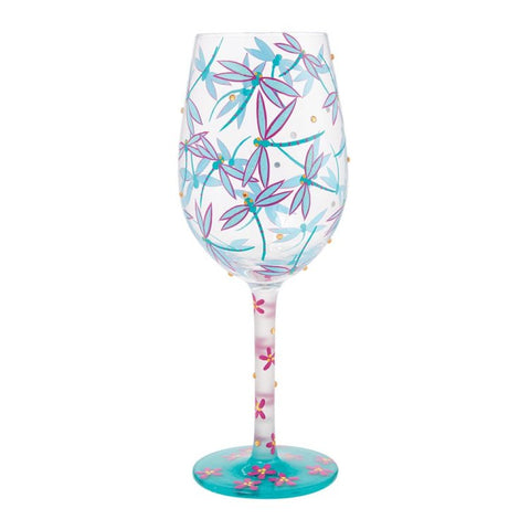 Lolita Dance of the Dragonfly Wine Glass – Tricia's Gems