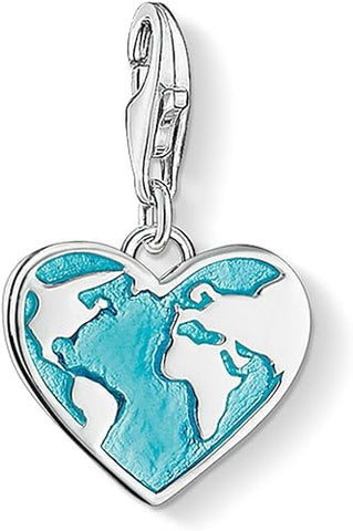 Thomas Sabo Charm Pendant World Heart | Retired