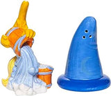 Sorcerer Hat & Broom Salt and Pepper Shaker - Tricia's Gems