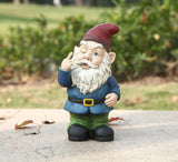 Gnome Garden Statue Winking