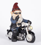 Middle Finger Biker Gnome