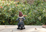 Middle Finger Biker Gnome