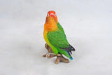 Parrots on Branch - Figurine