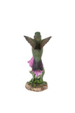 Pet Pals Hummingbird on Foxglove Statue