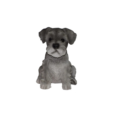 Pet Pals Sitting Schnauzer Puppy Statue | Tricia's Gems