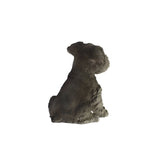 Pet Pals sitting Schnauzer puppy garden statue made from polyresin for indoor and outdoor home and garden décor.