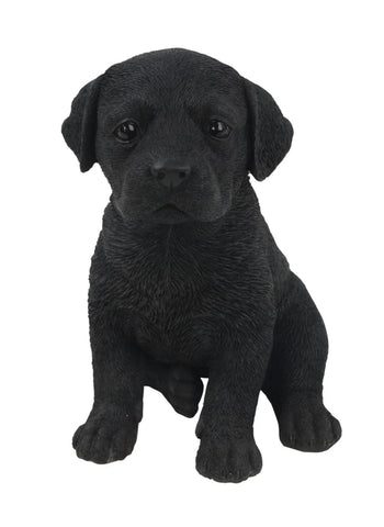 Pet Pals Yellow Labrador puppy statue made from polyresin with realistic details for indoor and outdoor home and garden décor.