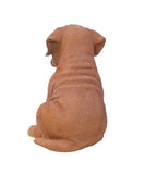 Pet Pals Boxer puppy statue made from polyresin with realistic details for indoor and outdoor home and garden décor.