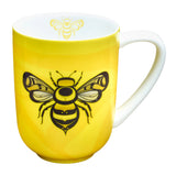 Adam Lewis Gilakas'la Thank You Indigenous art porcelain mug, front view