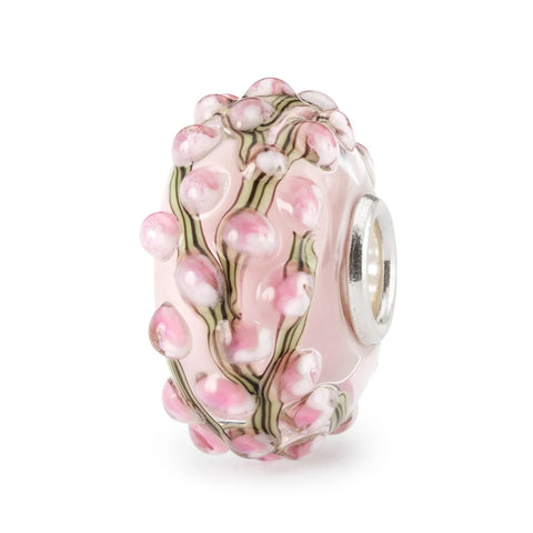 Boccioli Rosa Murano Glass Bead | Trollbeads - Tricia's Gems