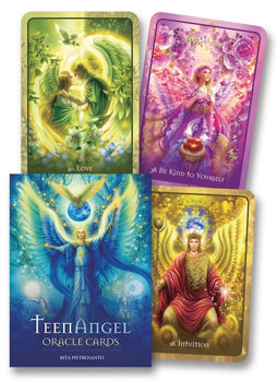 TeenAngel Oracle Deck boxed set with colourful oracle cards and guidebook