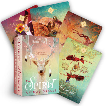 Spirit Animal Oracle Deck featuring symbolic animal artwork and messages